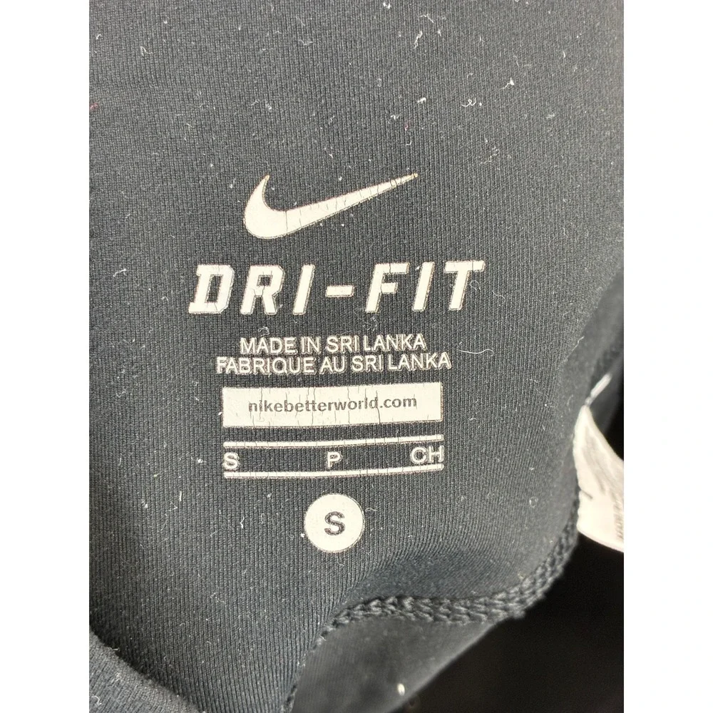 Nike Dri-FIT High Rise Leggings Womens S Black Stretch Running Yoga Athleisure